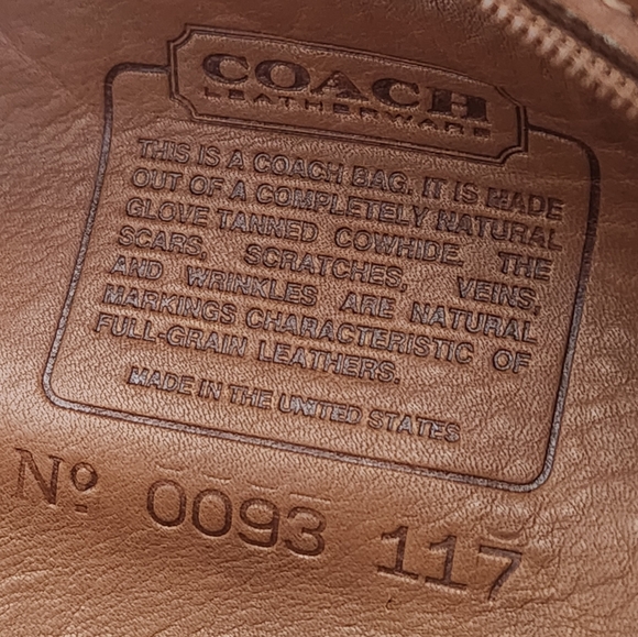 NWT VINTAGE COACH UNISEX WAIST POUCH BRITISH TAN BELT CANTEEN BAG #506 - Picture 6 of 7